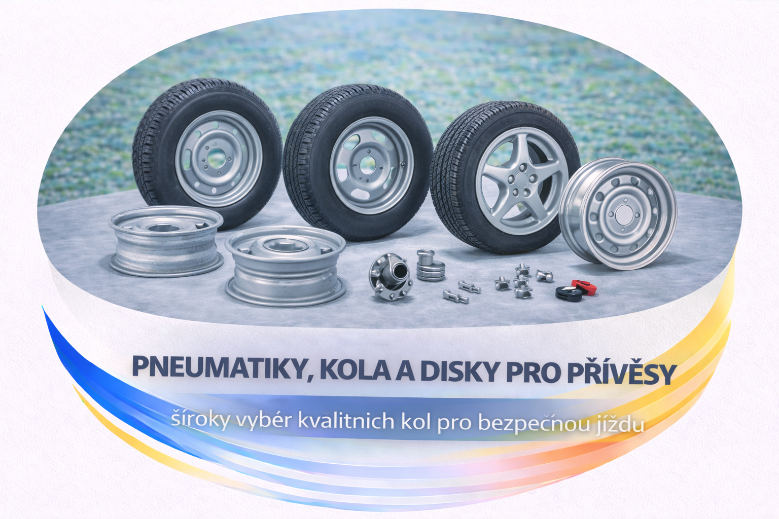 Pneumatiky, kola a disky pro přívěsy